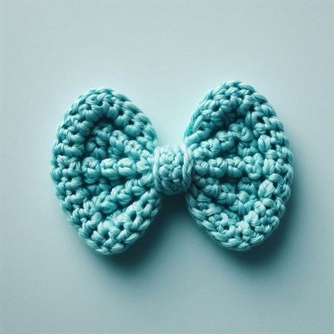 Crochet Loopita Bow Free Pattern- All Thing Crafts Crochet Bow Tie Pattern, Small Bow Crochet Pattern Free, Large Crochet Bows Free Pattern, How To Crochet A Bow Step By Step, Small Bow Crochet Pattern, Crochet Bowtie Pattern, Crochet Bow Tie Free Pattern, Free Crochet Bow Pattern, Knitted Bows Free Pattern