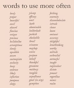 ELA in the middle | Middle School English, Language Arts | Page 4 Words To Use More Often, Words To Use More, Aesthetic Writing, Learn Languages, Best Essay Writing Service, Essay Writing Skills, Good Vocabulary Words, Good Vocabulary, English Writing Skills