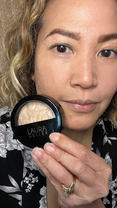 Laura Geller vs. Bare Minerals: Which Foundation Reigns Supreme for Women 40+? | My Subscription Addiction Bare Minerals Powder Foundation, Bare Minerals Powder, Best Powder Foundation, Bare Minerals Foundation, Bare Minerals Makeup, Makeup Over 50, Laura Geller Makeup, Best Powder, Natural Foundation