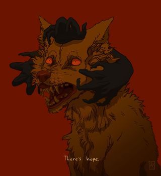 Art • Instagram Arte 8 Bits, Bad Thoughts, Canine Art, Scary Art, Creepy Art, Wolf Art, Art Instagram, Horror Art, The Bad