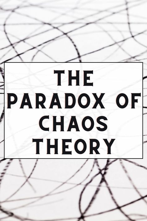 What is chaos theory/the butterfly effect? The core idea of chaos theory is simple - small changes can lead to big results. But in practice, the key findings of chaos theory are contradictory. #chaos #chaostheory #predictability #philosophical #philosopher #life #deterministic #paradox #complexity #theory #free will #blog #blog post #determinism Complexity Theory, Philosophical Questions, Starting Kindergarten, The Butterfly Effect, Chaos Theory, Sense Of Self, Butterfly Effect, Free Will, Cause And Effect