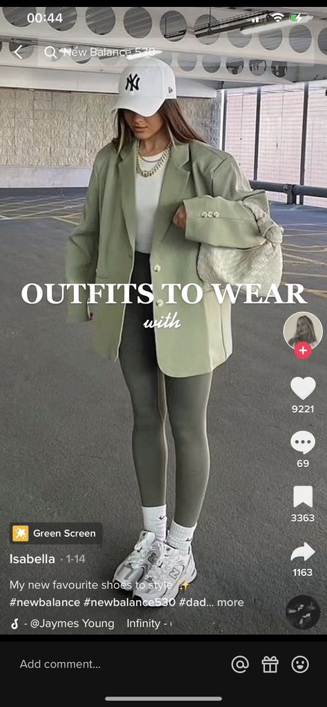 Cute Outfits With New Balance, Styling New Balance 530, Newbalance530 Outfit, Outfits With New Balance, 530 Outfit, New Balance 530 Outfit, Casual Outfits Cute, New Balance Outfit, Neue Outfits