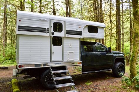 Flatbed Camper, Truck Campers For Sale, Hybrid Trucks, Slide In Truck Campers, Pop Up Truck Campers, Camper Truck, Flatbed Truck, Truck Bed Camper, Truck Campers