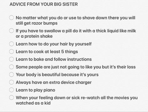 How To Become A Better Sister, Big Sister Protective Quotes, How To Be A Good Big Sister, How To Be A Good Older Sister, How To Be A Better Sister, Older Sister Advice, Big Sis Advice, Cool Older Sister Aesthetic, Big Sister Tips