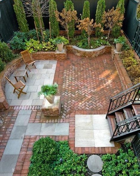 Patio House Ideas, Stone Patio Designs, Patio Remodel, Brick Pavers, Brick Patios, Small Backyard Patio, Paver Patio, Budget Backyard, Concrete Patio