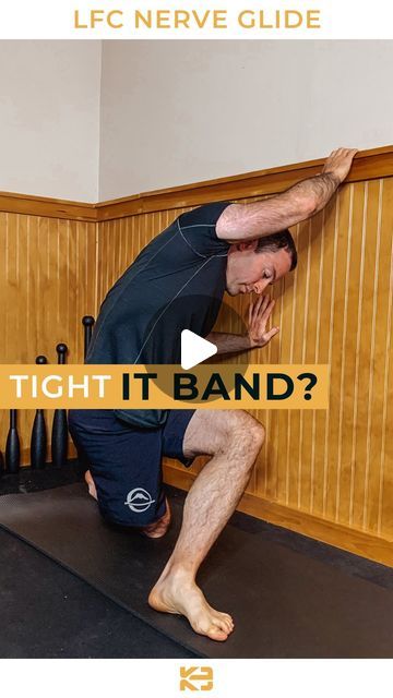 297K views · 6.8K likes | Taylor & Alisha Kruse on Instagram: "Does your IT band still feel tight!? 😤  Well let’s get to work! This exercise may be a big help!🙋🏻‍♂️  Step 1: Assess your IT band to see how it’s moving and feeling! Step 2: Perform this lateral femoral cutaneous nerve glide on the side that’s bothering you! (8-10 reps) Step 3: Reassess how your IT band is moving and feeling!  Better same or worse!? 🤔  Did that work for you? Let me know in the comments!  Hope this helps! - Taylor 👊🏻" Tight It Band, Bad Knee Workout, Hip Mobility Exercises, Summer Legs, It Band Stretches, Hip Pain Relief, Ayurveda Yoga, Stretches For Flexibility, Hip Stretches