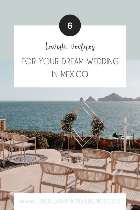 The best Mexico off-site wedding venues can all be found here! Let us help you find the best wedding venues in Mexico.  #MexicoLuxuryWeddings #MexicoWeddingVenues #LuxuryVillasMexico #DreamMexicoWedding #LuxuryWeddingPlanner #LUXEDestinationWeddings Mexico All Inclusive Wedding, Wedding Venues In Mexico, Mexico Wedding Venues, Boho Destination Wedding, Mexico Beach Weddings, Mexico Wedding Venue, Mexico Weddings, Beach Wedding Locations, Dream Destination Wedding