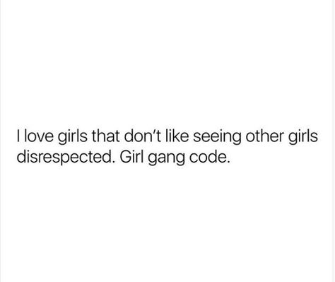 girl gang code Girl Gang Quotes, Girlfriend Quotes Friendship, Sisterhood Quotes, Girl Code Quotes, Gang Quotes, Caption For Girls, Aesthetic Captions, Name For Instagram, Life Wisdom