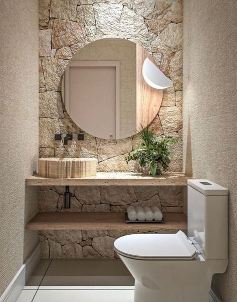 Toilet Room Decor, Bathroom Decor Luxury, Washroom Design, Small Bathroom Ideas Modern, Rustic Bathroom Decor, Bathroom Design Decor, Bathroom Inspiration Decor, Bathroom Layout, Rustic Bathroom