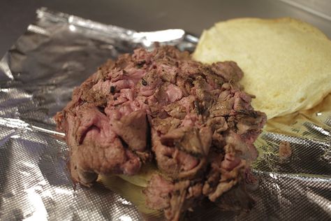 Pit Beef Recipe, Pit Beef, Blue Ribbon Recipes, Best Fast Food, State Foods, Meat Sandwich, Wine Magazine, Barbecue Restaurant, Built In Bbq