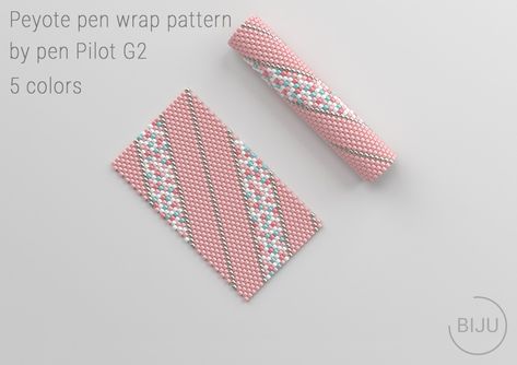 Pen Pattern, Art Perle, Bead Crochet Patterns, Loom Bracelet Patterns, Loom Pattern, Bead Weaving Patterns, Loom Bands, Seed Bead Tutorial, Wrap Pattern