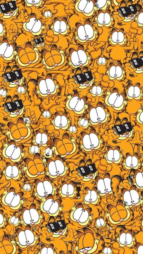 Garfield Wallpaper Iphone Aesthetic, Garfield Phone Wallpaper, Garfield Wallpaper Iphone, Garfield Wallpaper, Garfield Pictures, Garfield Images, Garfield Cartoon, Sublimation Ideas Projects Inspiration, Garfield And Odie