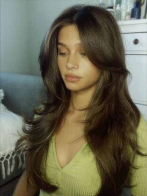 Hair Inspiration Long, Summer Haircuts, Hairstyles For Layered Hair, Blowout Hair, Long Brown Hair, Long Layered Hair, Haircuts For Long Hair, Dream Hair, Light Brown Hair