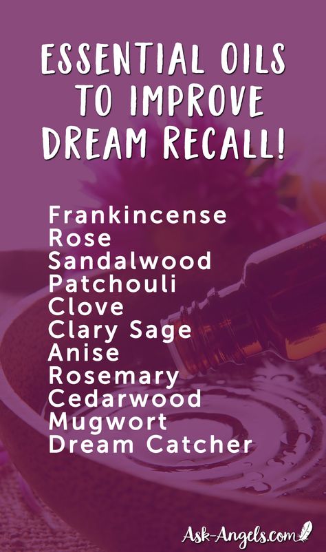 Essential Oils For Remembering Dreams How To Remember Dreams, Dream Recall, Dream Symbols, Best Essential Oils, Clary Sage, Lucid Dreaming, Spiritual Guidance, Diffuser Blends, Essential Oil Recipes