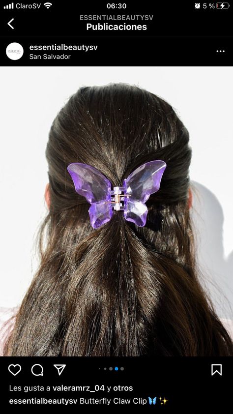 Moving Butterfly, Trendy Hair Accessories, Butterfly Hair Claw, Harry Styles Merch, Claw Clip Hair, Y2k Butterfly, Friends Girl, Edgy Aesthetic, Y2k Accessories