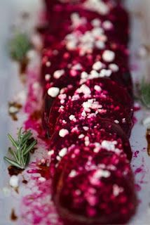 Recipe Resolution; A Culinary Adventure: Oven Roasted Beets with Goat Cheese and Balsamic Vinegar Roasted Beets With Goat Cheese, Beets With Goat Cheese, Cooking Beets In Oven, Roasting Beets In Oven, Reduced Balsamic Vinegar, Beet And Goat Cheese, Golden Beets, Goat Cheese Recipes, Beet Recipes