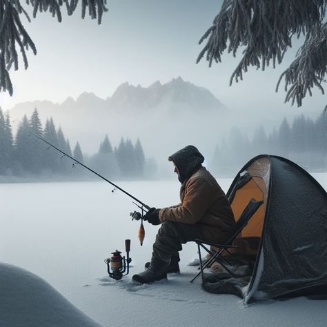 This blog post will provide you with essential fishing tips, insights into the use of a fish finder, and understanding carp feed during winter. Ice Fishing Aesthetic, High Energy Foods, Happy Fishing, Fish Underwater, Winter Fishing, Water Body, Fish Species, Cold Blooded, Fish Finder