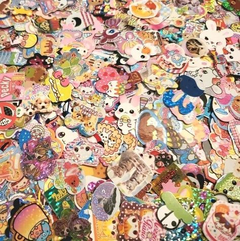 No Duplicates. Kawaii Names, Sticker Collection Book, Kamio Japan, Y2k Stickers, Kawaii Sticker, Stickers Kawaii, Pen Pals, Creative Scrapbook, Brand Stickers