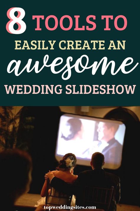 Wedding Sites, Wedding Slideshow, Event Planning Tips, Planning Tools, Explosion Box, Slide Show, 50th Wedding Anniversary, 50th Wedding, Wedding Rehearsal