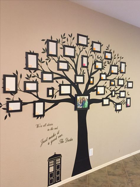 My family tree wall (pictures coming soon) My Family Tree, Wall Painting Decor, Family Tree Wall, Painting Decor, Wall Pictures, Tree Wall, Made Goods, Family Tree, Picture Wall