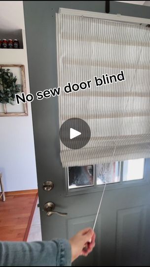 18K views · 22K reactions | No sew farmhouse blind for under $5🤎🤎🤎                                                      This was the easiest project taking only 30 minutes to complete and no sewing required!!                                                 This is a great alternative to replace your dated cheap blinds and can work for camper blinds also!                                         #farmhouse #farmhouseinspired #farmhousedesign #hgtv #cottageliving #joannagaines #diyprojects #fixerupper #farmhouselife #farmhousehome #modernfarmhouse #modernfarmhousestyle #countrylivingmagazine #diyhomeprojects #diyhome #diyhomedecor #ryobi #ryobitools #farmhouseliving #diyproject #farmhouselife #BudgetFriendly #crafting | Lyndsey Roby | Lyndsey Roby · Original audio Diy Curtain Blinds, Diy Window Blinds Simple, Camper Blinds, Window Blinds Ideas, Diy Window Shades, Farmhouse Blinds, Camper Truck, Cheap Blinds, Roman Curtains