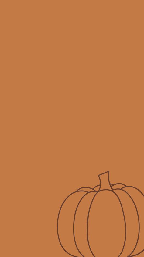 Fall Story Backgrounds, Friendsgiving Background Wallpaper, Minimalistic Halloween Wallpaper, Halloween Iphone Home Screen, Plain Fall Wallpaper, Fall Color Backgrounds, Orange Pumpkin Wallpaper, Plain Fall Wallpaper Iphone, Fall Wallpaper Minimalist