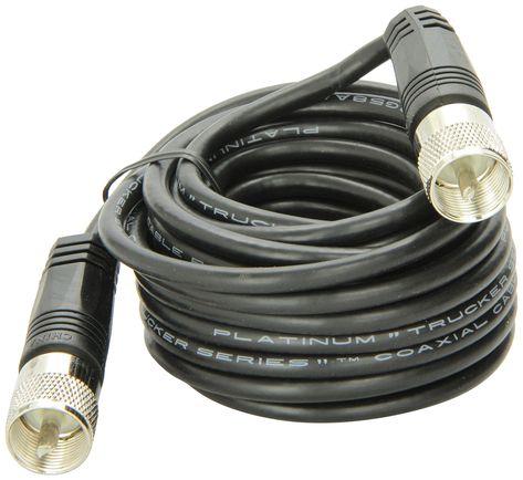 18' RG-58A/U Coaxial Cable With Pl-259 Connectors Cb Antenna, Best Cb, Radio Scanner, Antenna Accessories, Cb Radios, Coaxial Cable, Cb Radio, Radio Antenna, Jeep Accessories