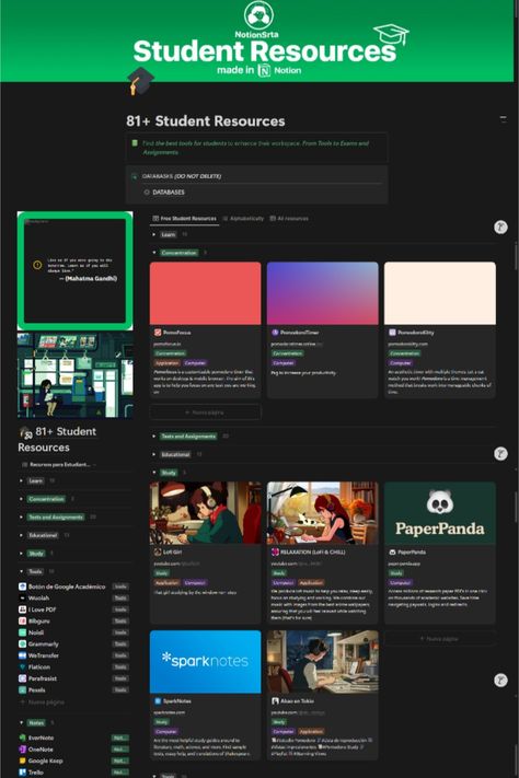 81+ Resources for Students (University or School) student school - Free notion template | Resources notionstudent #aesthetic_notion_setup #notion_themes_aesthetic #notion_calendar_widget🔷 School Notion, Study Planner Free, Templates Aesthetic, Elementary Social Study, Aesthetic Notion, Notion Dashboard, College Resources, School Template, Homepage Template