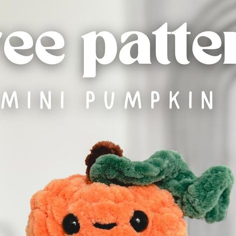 Janina 🌼 Cozy Crochet on Instagram: "FREE PATTERN ALERT 🚨 - Mini Pumpkin 🎃   This pumpkin works up in 15 minutes and is NO SEW so it makes the perfect market prep for fall season! 🍂   I am so excited to be seeing your guys creations!  Happy crocheting everyone! 🍂🎃  #freepattern #freecrochetpattern #freeamigurumipattern #pumpkinpattern #crochetpumpkin #freecrochetpatterns" Free Crochet Pattern Fall, Tiny Pumpkin Crochet Pattern Free, Crochet Pumpkin Amigurumi, Crochet Fall Amigurumi Free Pattern, Mini Pumpkin Crochet Pattern, Summer Crochet Patterns Free Amigurumi, Crochet Mini Pumpkin, Chunky Crochet Pumpkin Free Pattern, Free Crochet Patterns Instagram