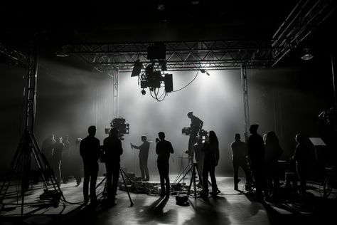 Concert Behind The Scenes, Stage Crew, Website Background, Web Illustration, Film Crew, Movie Set, Still Photography, 2025 Vision, Film Studio