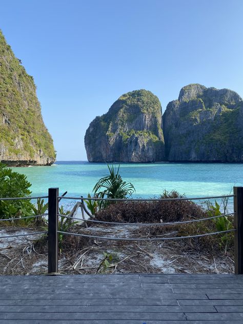 Beautiful Maya Bay in Thailand ❤️ Picture by me.  #travel #family #lovelife #thailande #sea #beach Thailand Pictures, Maya Bay, Travel Family, Sea Beach, Bangkok Thailand, Love Life, Bangkok, Thailand, Travel