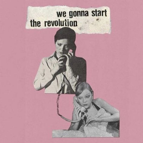 Riot Grrrl, Feminist Art, The Revolution, Powerful Women, The Words, Wall Collage, Girl Power, Collage Art, Women Empowerment