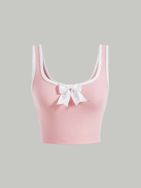 Women Tank Tops, Top Tank, Teenage Fashion Outfits, Dream Clothes, Look Cool, Pink Fashion, Cute Tops, Fashion Online Shop, Aesthetic Clothes