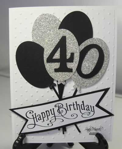 6a00e553d572b18833017ee8697d94970d-pi (400×486) 50th Birthday Card, Birthday Card Craft, 40th Birthday Cards, 40th Birthday Invitations, 50th Birthday Cards, Masculine Birthday Cards, Happy 40th Birthday, Bday Cards, Birthday Cards For Women