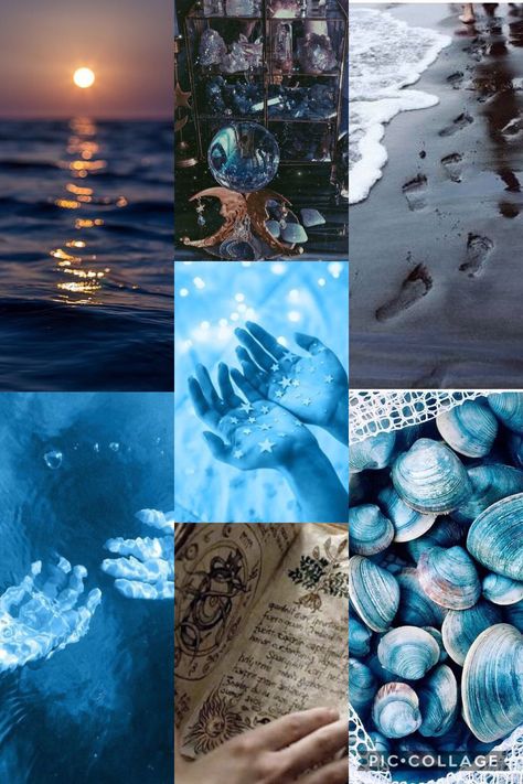 Ocean witch aesthetic Coastal Witch Aesthetic, Ocean Magic Aesthetic, Ocean Witch Aesthetic Bedroom, Ocean Witch Aesthetic, Sea Witch Aesthetic Wallpaper, Mischief Aesthetic, Sea Witch Aesthetic, Sea Magick, Ocean Water Witchcraft