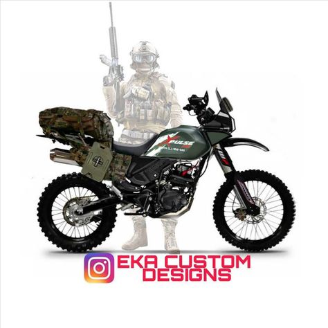 Hero Xpulse 200 Army Edition Looks Smashing - Rendering Hero Xpulse 200 Modified, X Pulse 200 Modified, X Pulse 200, Xpulse 200 4v, Hero Xpulse 200, Xpulse 200, Dreams Illustration, Adv Bikes, Cats In Ancient Egypt