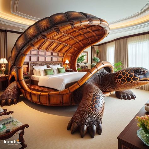 Turtle Shaped Beds 🐢🛏️ #TurtleBeds #UnderwaterDreams #WhimsicalSlumber Bring a touch of the ocean to your bedroom with Turtle Shaped Beds. These unique beds are designed to resemble adorable turtles, offering a cozy and whimsical sleeping space. Elevate your bedtime routine with Turtle Shaped Beds, where every night feels like a peaceful swim in the sea. 🌟🌊🐢 https://luxarts.net/turtle-shaped-beds/ Sea Bedroom Ideas, Castle Bedroom Kids, Weird Beds, Unusual Beds, Sea Bedrooms, Unique Bed Design, Creative Beds, Swim In The Sea, Weird Furniture