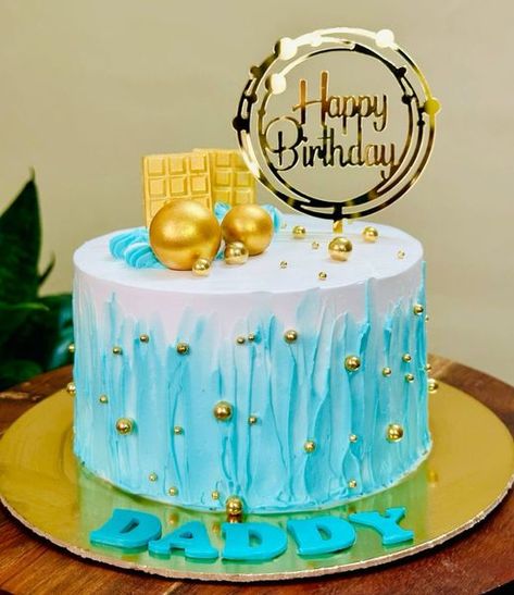 (1) Facebook Birthday Cake Designs For Husband, Husband Cake Design, Happy Birthday Cake For Husband, Simple Cake Decorating For Men, Birthday Cake Design For Men, Dad Birthday Cake Ideas, Cake For Dad Birthday, Simple Cake Designs For Men, Simple Birthday Cake For Men