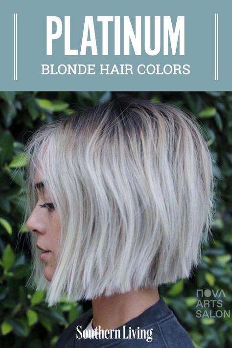 Grey To Platinum Blonde Hair, White Gray Blonde Hair, Pale Platinum Blonde Hair, Ashy Hair Color Blonde, Platinum Blonde Hair With Lowlights Bob, Silver Blonde Hair Balayage Short, Blond Hair White Highlights, Short Icy Blonde Hair Bob, Platinum With Ash Lowlights