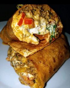 Beefy Nacho Cheese Wrap Nachos Cheese Dip, Beef Wraps, Blooming Onion, Breakfast Burritos Recipe, Nacho Cheese Sauce, Outback Steakhouse, Cheese Wrap, Nachos Beef, Burritos Recipe