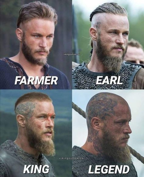 Ragnar Lothbrok Haircut, King Ragnar Lothbrok, Viking Haircut, Sif Dark Souls, Viking Pictures, Viking Aesthetic, Ragnar Lothbrok Vikings, Vikings Show, King Ragnar