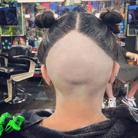 Extreme undercut! I love it. | Bobby Ocean | Flickr Revenge Haircut, Female Revenge, Shaved Haircut, Undercut Hairstyles Women, Forced Haircut, Undercut Long Hair, Shaved Head Women, Shaved Undercut, Girls Short Haircuts