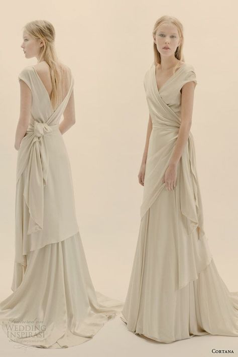 dress Cortana Bridal, 자수 디자인, White Dresses, Wedding Dress Inspiration, Gorgeous Gowns, Dress Cuts, Wedding Dresses Vintage, A Dress, Bridal Collection