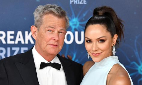 Singer and actress 
Katharine McPhee
 36, and her husband
David Foster
 70, are expecting their first child. McPhee and Foster were photographed Tuesday in Montecito, California grabbing lunch together and shopping for baby stuff. 
The next day the couple hit the town again for a “celebration” with their royal... Pregnant With Husband, Tv Competition, Tamra Judge, Foster Baby, David Foster, Katharine Mcphee, Summer Movie, My Heart Hurts, Best Credit Cards