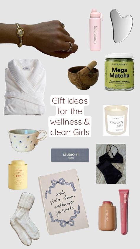 Trendy Gift Ideas, Wellness Girl, Pilates Girl, Girls Gift Guide, Holiday Gift Ideas, Beauty Skincare, Trendy Gift, Skincare Routine, Girl Gifts