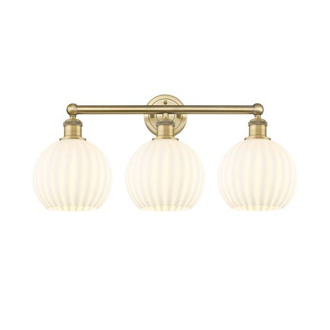 Longshore Tides Bharata 3 - Light Dimmable Vanity Light | Wayfair Copper Bath, Bath Vanity Lighting, Bath Light, Wall Light Fixtures, Bath Vanity, Bathroom Vanity Lighting, Vanity Light, Bath Vanities, Lamps Plus