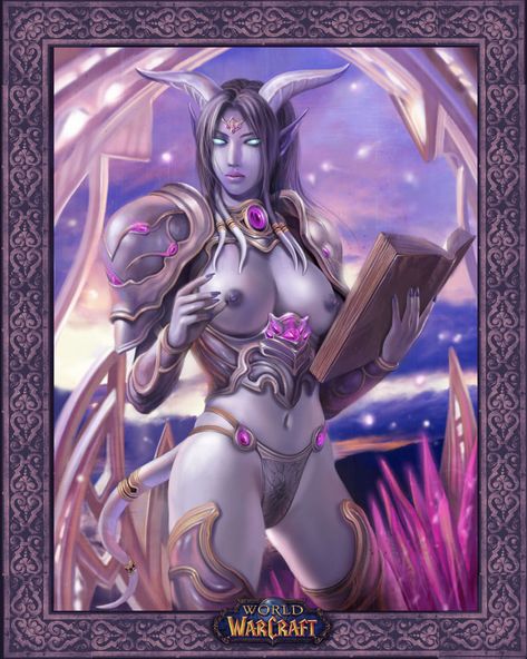 Draenei Paladin World Of Warcraft Paladin, Draenei Female, Draenei Paladin, Wow Draenei, Warcraft Art, Night Elf, Heroes Of The Storm, Fantasy Images, Wow Art