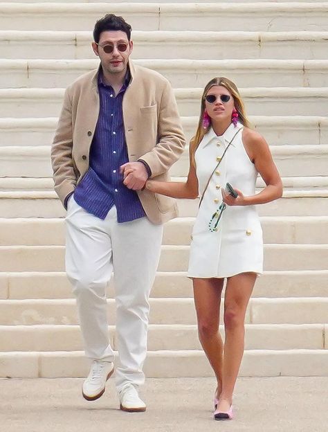 Sofia Richie Wedding, Sofia Richie Outfits, Sofia Richie Aesthetic, Sophia Richie Style, Sofia Richie Style, Sofia Richie Grainge, Sophia Richie, Tweed Shift Dress, Bow Wedding Dress