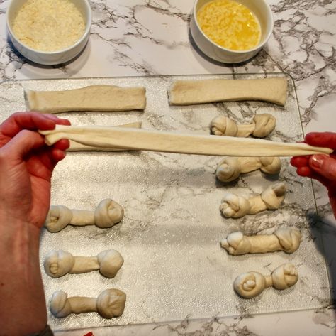 Broomstick Cheese Sticks, Cheese Pretzel Broomsticks, Dog Pampering, Bone Shaped Breadsticks, Bone Breadsticks, Breadstick Bones, Halloween Bone Breadsticks, Best Dog Bones For Chewers, Pampered Dogs