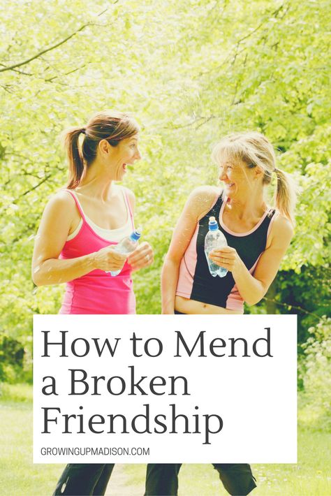 How To Repair A Friendship, How To Mend A Friendship, Mending Friendship Quotes, Repairing Friendship, Fixing Friendships, Mending Friendships, Friendship Tips, Friendship Advice, Friend Advice